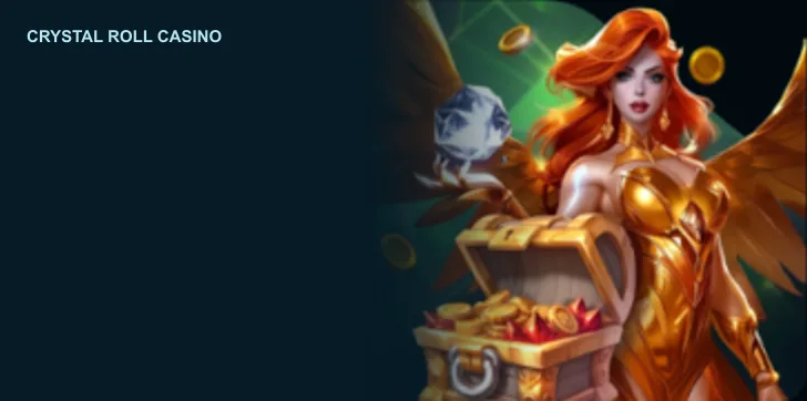 Banner van de highrollerbonus met gouden vleugels en diamanten